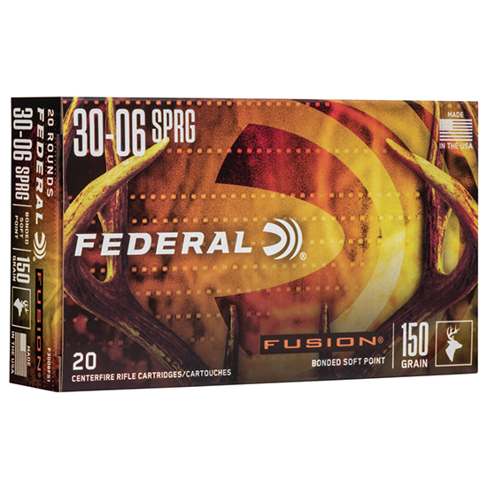 FED FUSION 30-06 150GR 20/10 - Ammunition